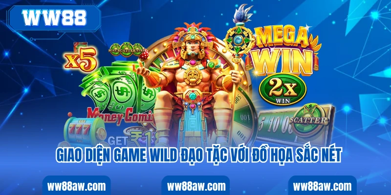 Giao diện game wild đạo tặc với đồ họa sắc nét