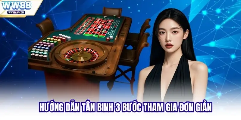 Hướng dẫn tân binh 3 bước tham gia đơn giản
